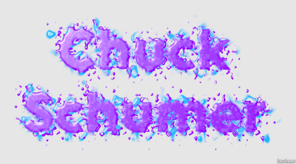 Chuck Schumer Text Effect