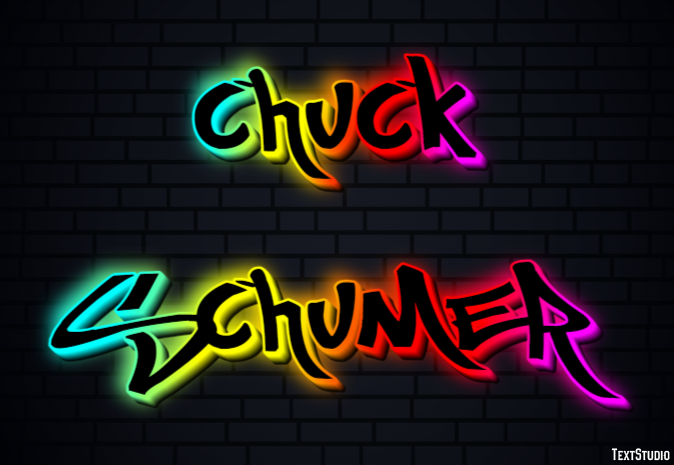 Chuck Schumer Efeito do texto