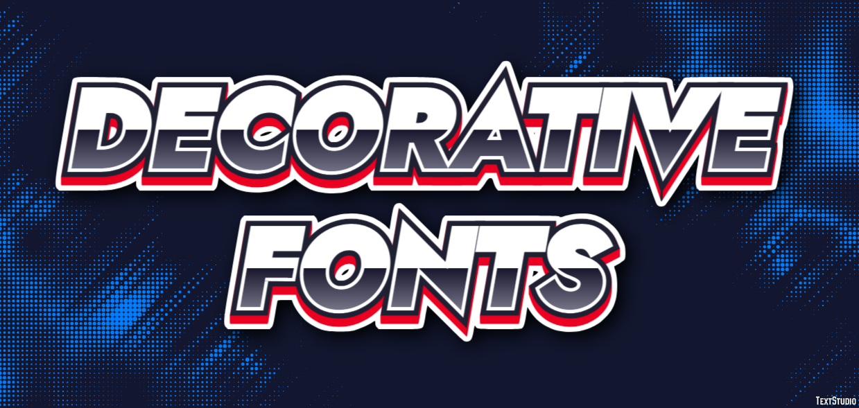 Decorative Fonts Text Effect
