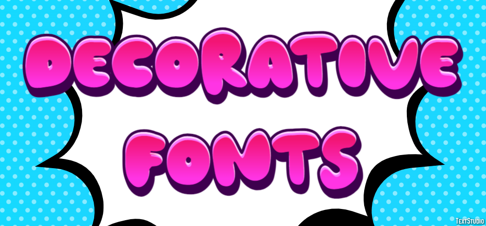 Decorative Fonts Text Effect