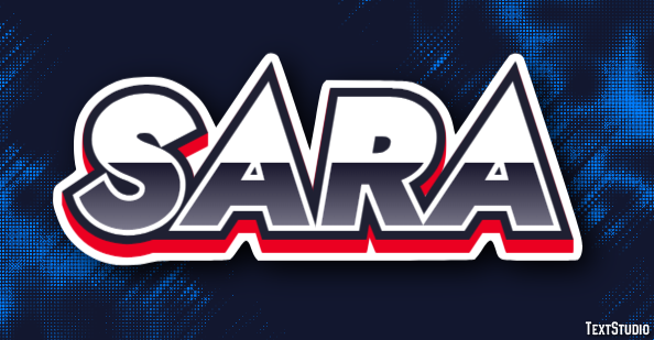 Sara Texteffekt