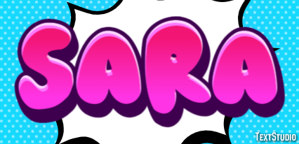 Sara Texteffekt