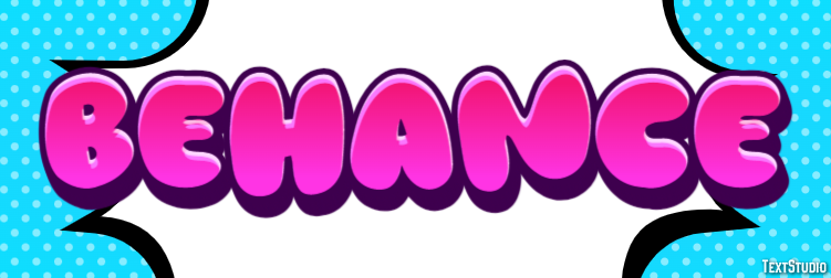Behance Metin Efekti