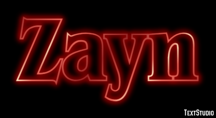 Zayn Efeito de texto
