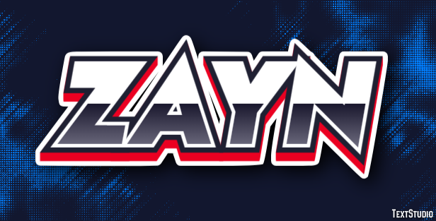 Zayn Efeito de texto