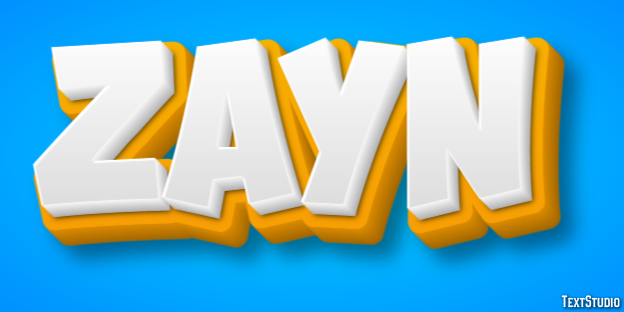 Zayn Texteffekt