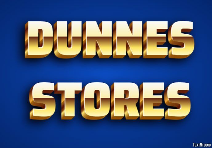 Dunnes Stores Tekst Effect