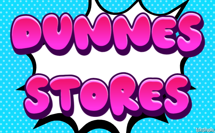 Dunnes Stores Tekst Effect
