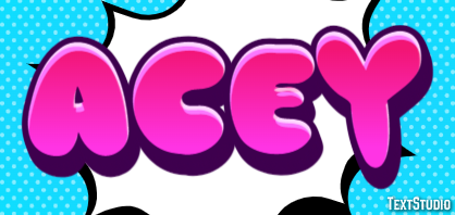 Acey Text Effect
