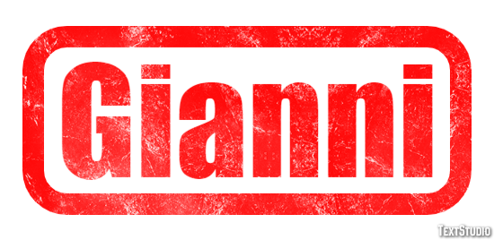 Gianni Effetto testo