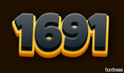 1691 Text Effect