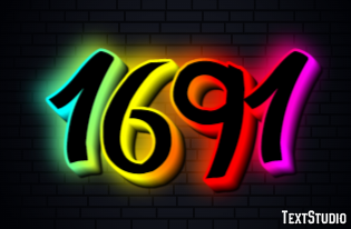 1691 Text Effect