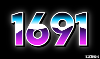 1691 Texteffekt