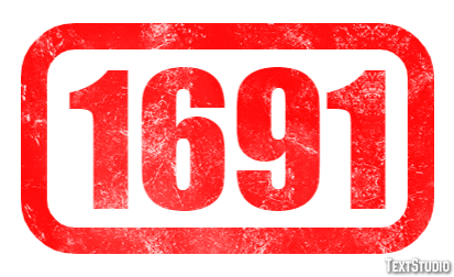 1691 Texteffekt