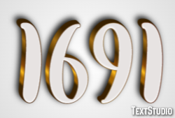 1691 Texteffekt