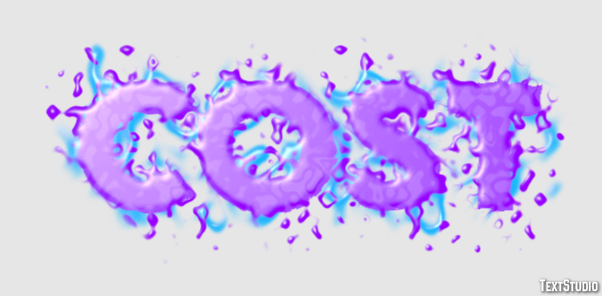 Cost Text Effect