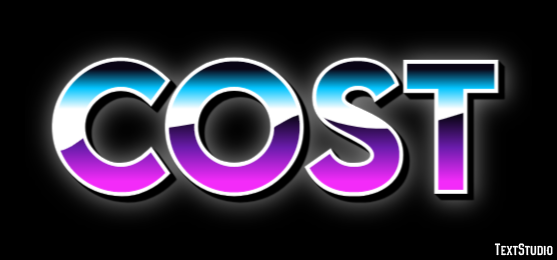 Cost Text Effect