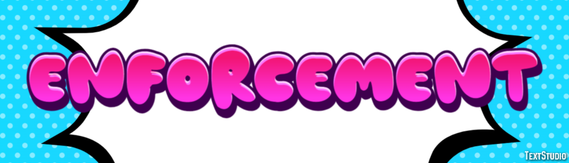 Enforcement Эффект текста