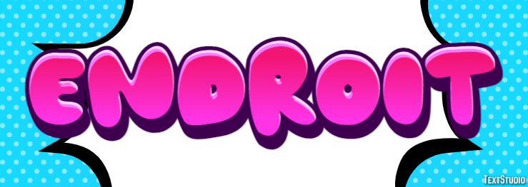 Endroit Text effect