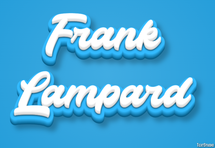 Frank Lampard テキスト効果