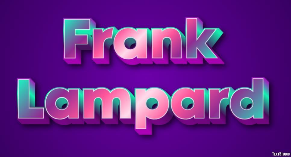 Frank Lampard テキスト効果