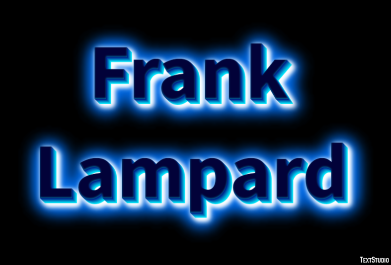 Frank Lampard テキスト効果