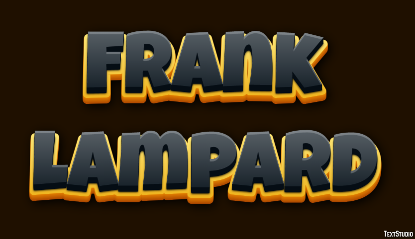 Frank Lampard テキスト効果