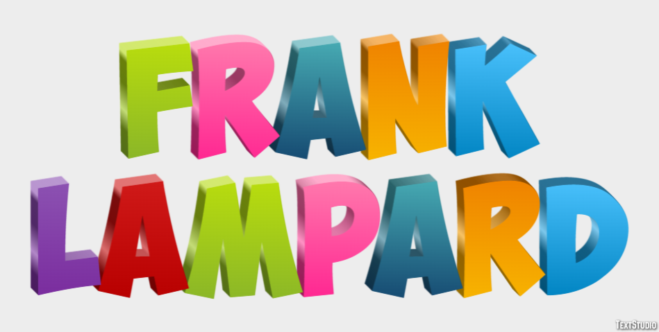 Frank Lampard Efeito do texto