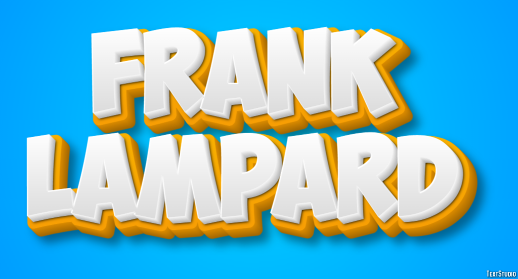 Frank Lampard Effetto testo