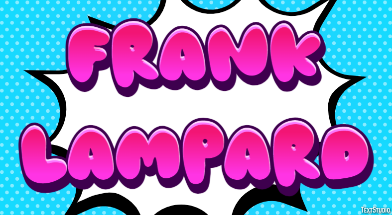 Frank Lampard Efeito do texto