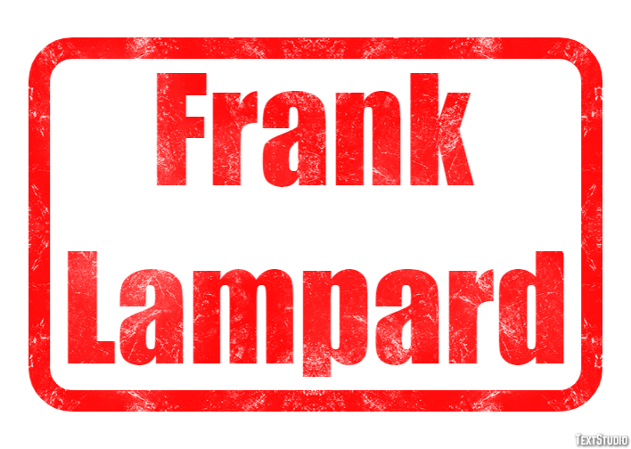 Frank Lampard Efeito do texto