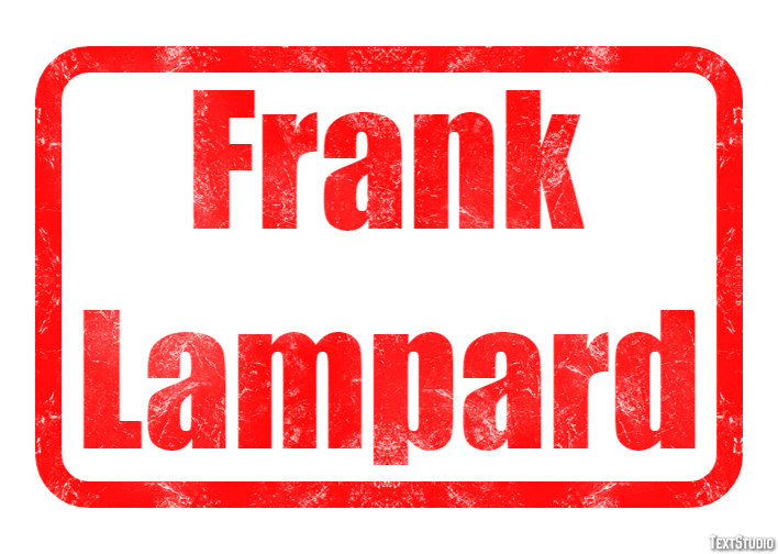 Frank Lampard テキスト効果