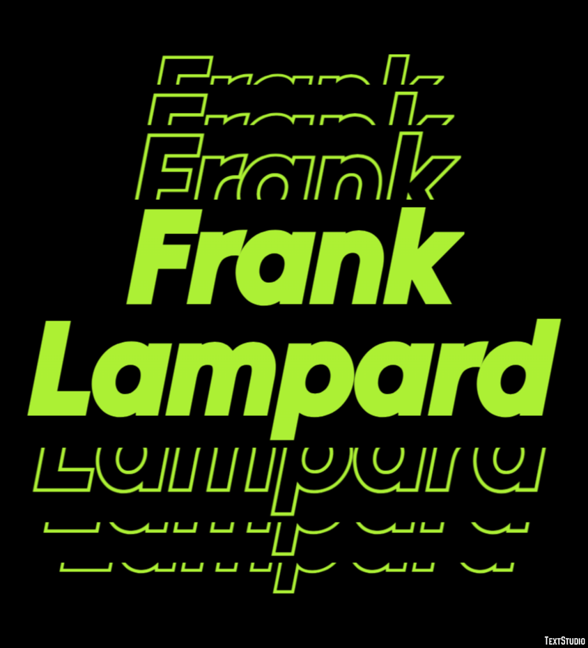 Frank Lampard Efeito do texto