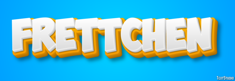 Frettchen Texteffekt