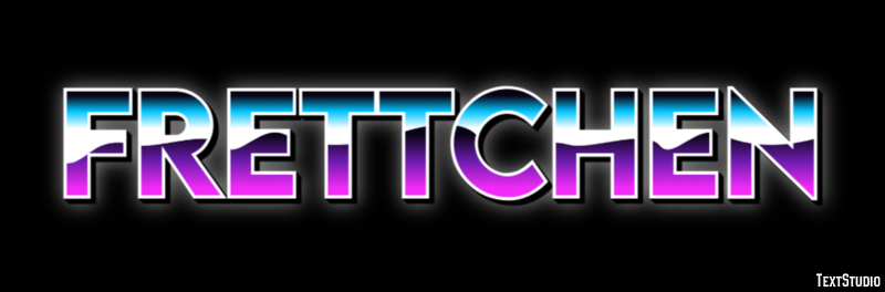Frettchen Efeito do texto
