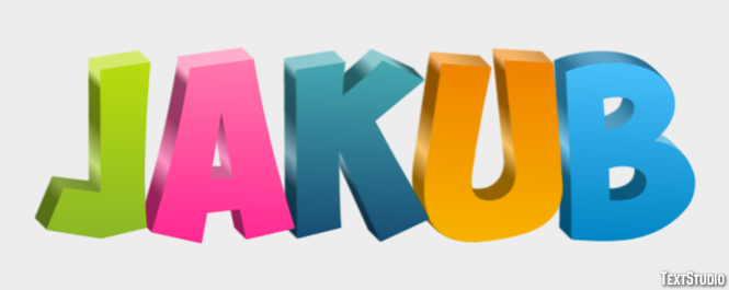 Jakub テキスト効果