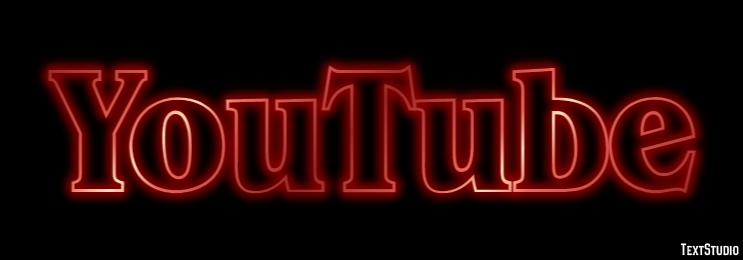 YouTube Effet de texte