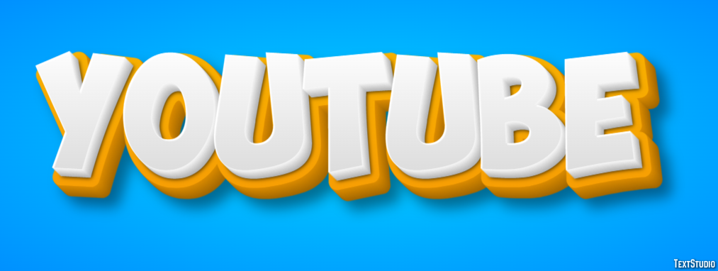 YouTube Effet de texte