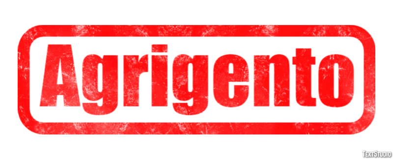 Agrigento テキスト効果