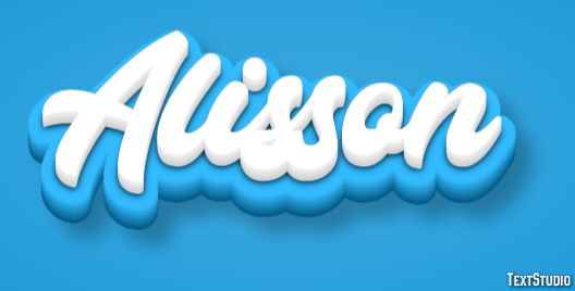 Alisson Text Effect