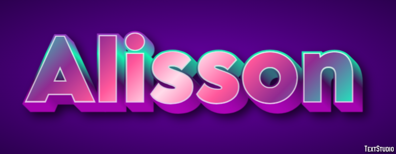 Alisson Text Effect