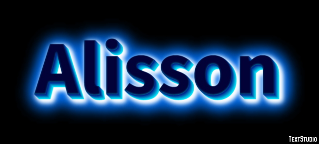 Alisson Texteffekt