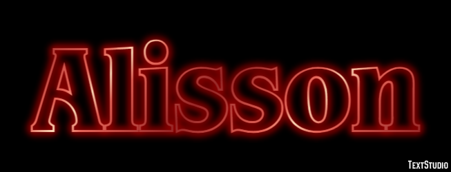 Alisson Text Effect