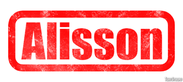 Alisson Text Effect