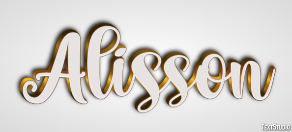 Alisson Text Effect