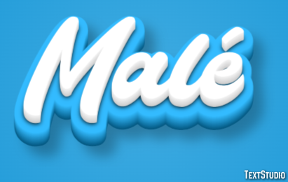 Malé Tekst Effect