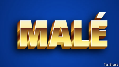 Malé Эффект текста