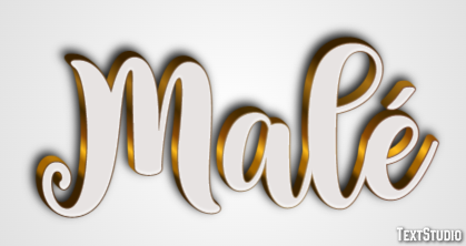 Malé Эффект текста