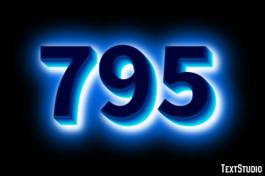 795 Text Effect