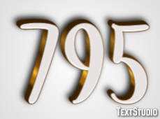 795 Text effect
